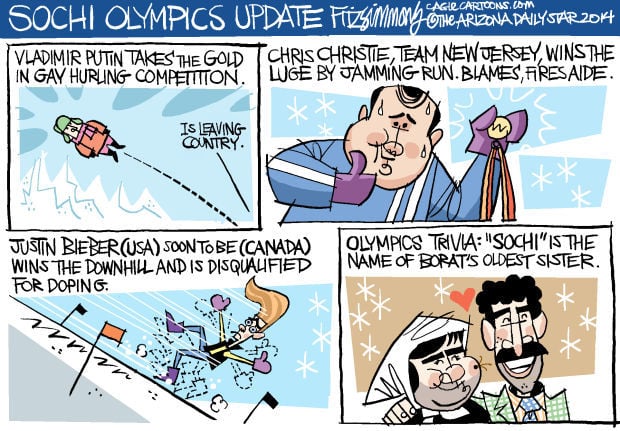 Daily Fitz Cartoon: Olympics Update